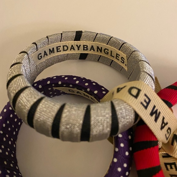 Set of 3 Game Day Bangles. Brand new! - Picture 2 of 3